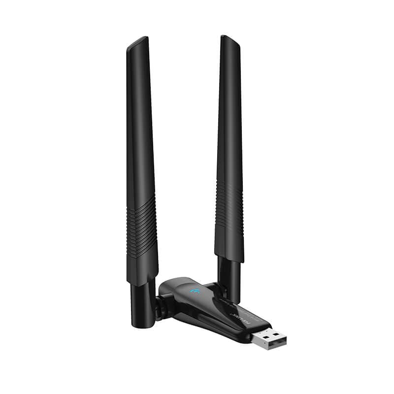 Adaptateur WiFi USB Pix-Link UAX04 WiFi6 Double Antennes