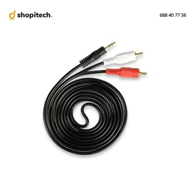 Câble Audio Jack 3.5mm vers 2 RCA