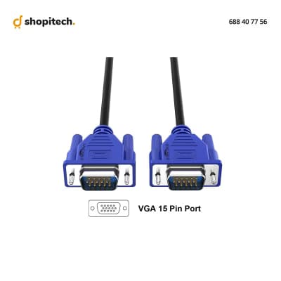 Câble VGA 15 Broches 10m