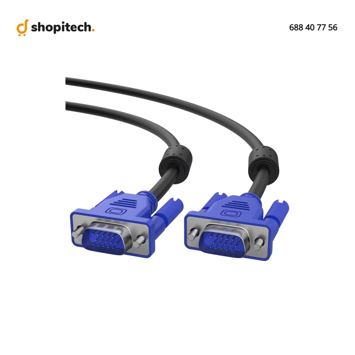 Câble VGA 15 Broches 10m