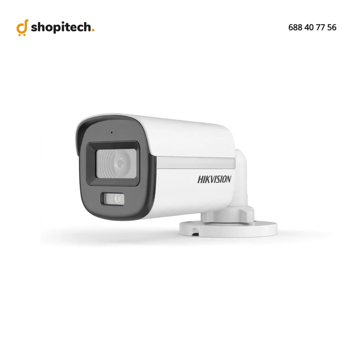 Caméra Hikvision DS-2CE10KF0T-LPFS ColorVu 5MP