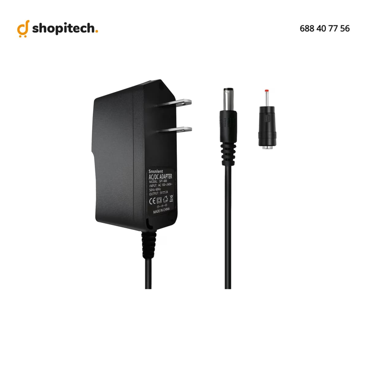 Adaptateur Secteur AC/DC 5V 2A Gros Embout