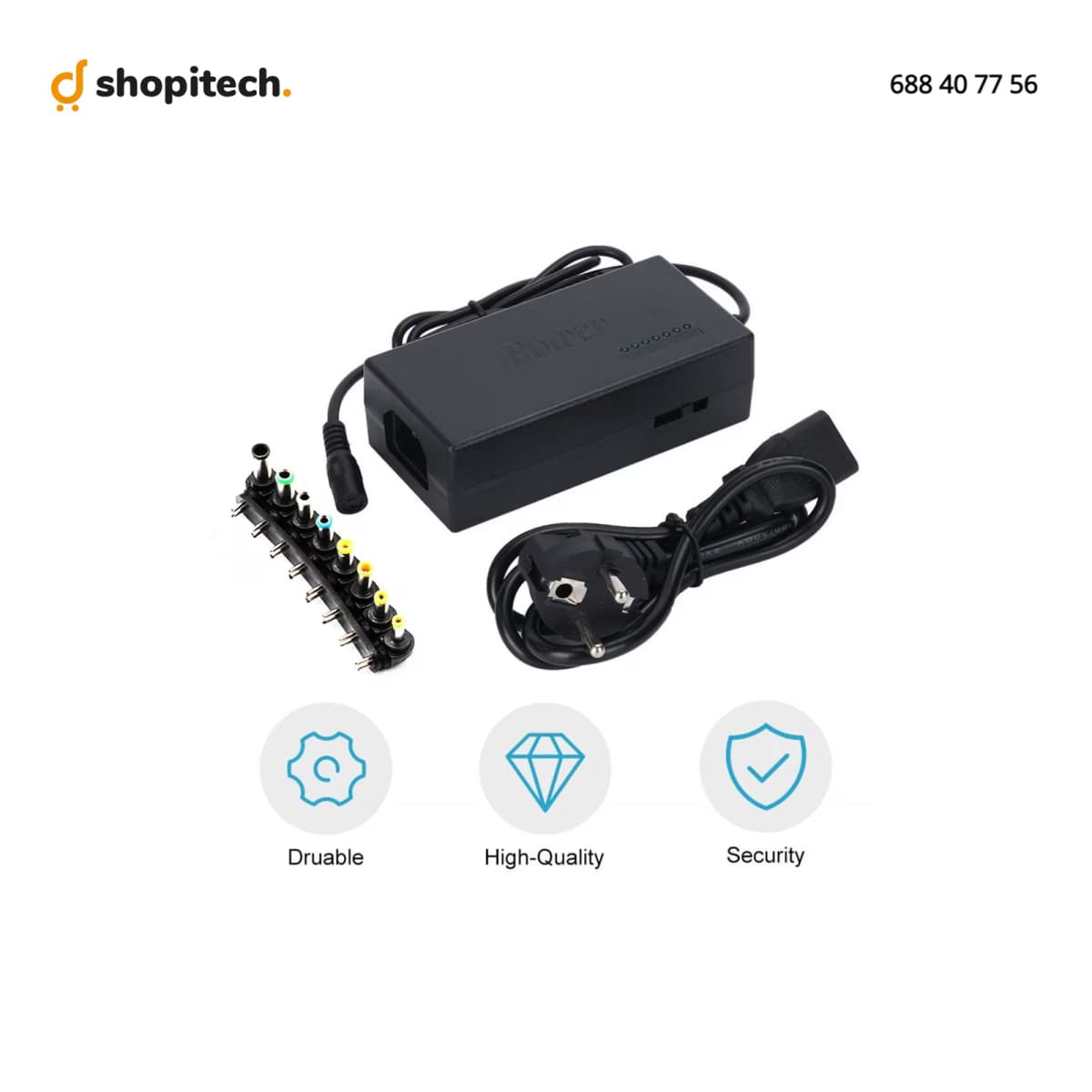 Chargeur Universel Sunpower 96W Multi-Embouts