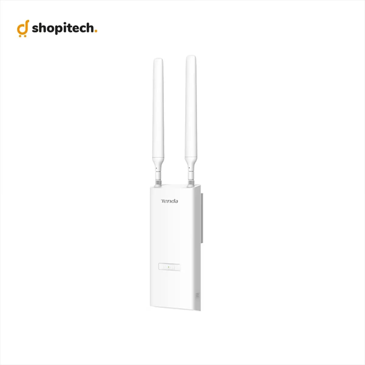 Point d'accès extérieur Tenda OAP1200 - vue de face antennes