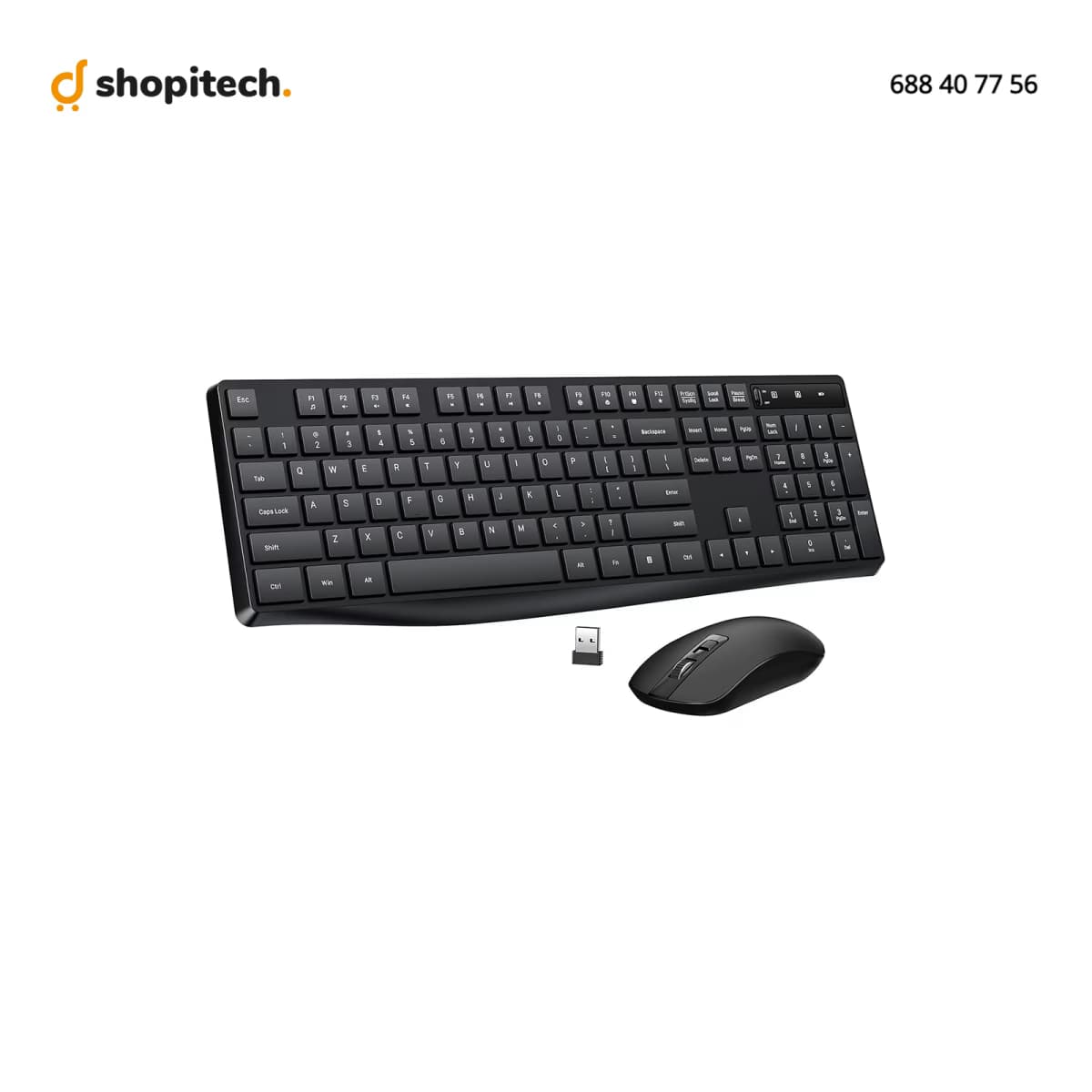 Ensemble Clavier et Souris Sans Fil KM-W02