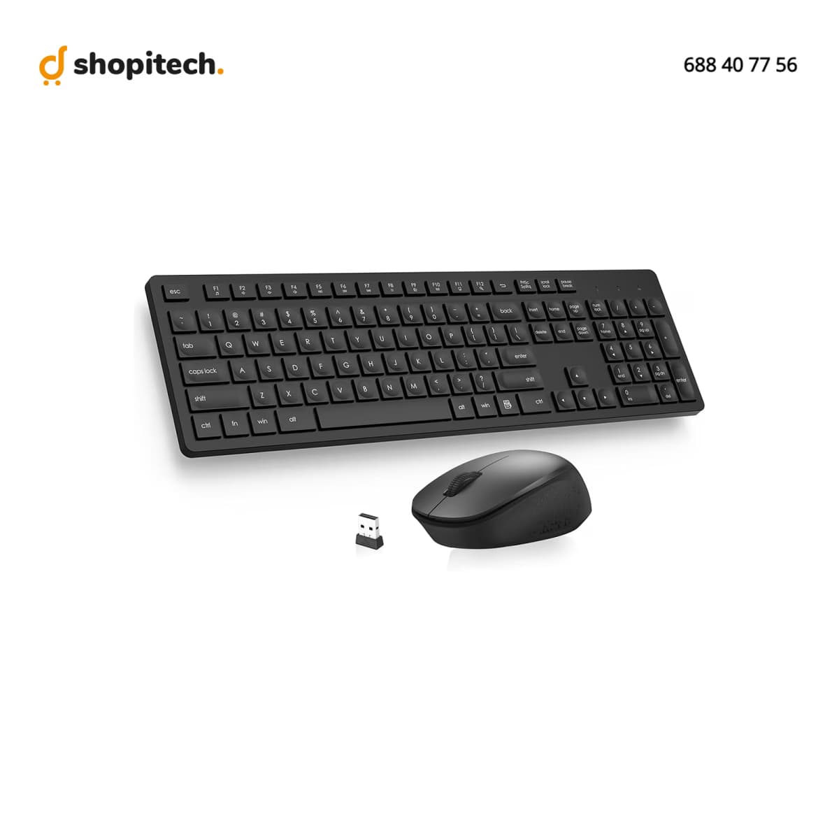 Ensemble Clavier et Souris Sans Fil KM-W02