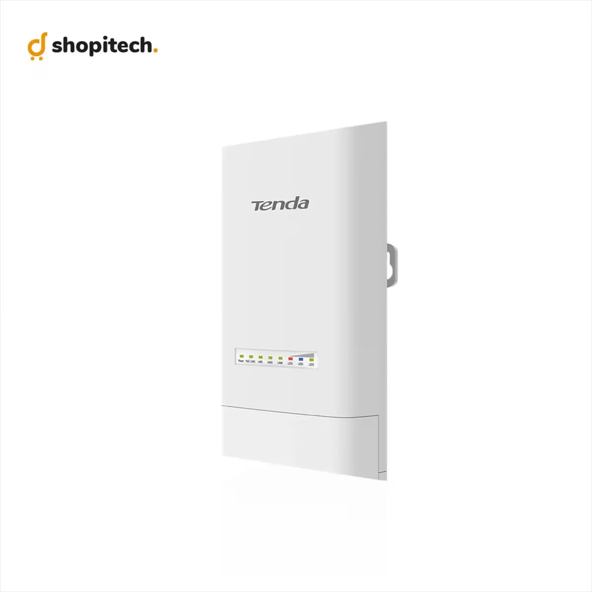 Kit pont WiFi extérieur Tenda OS3 - ports Ethernet LAN