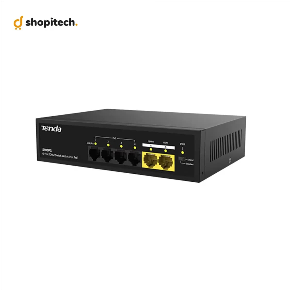 Switch PoE Tenda S106PC - packaging