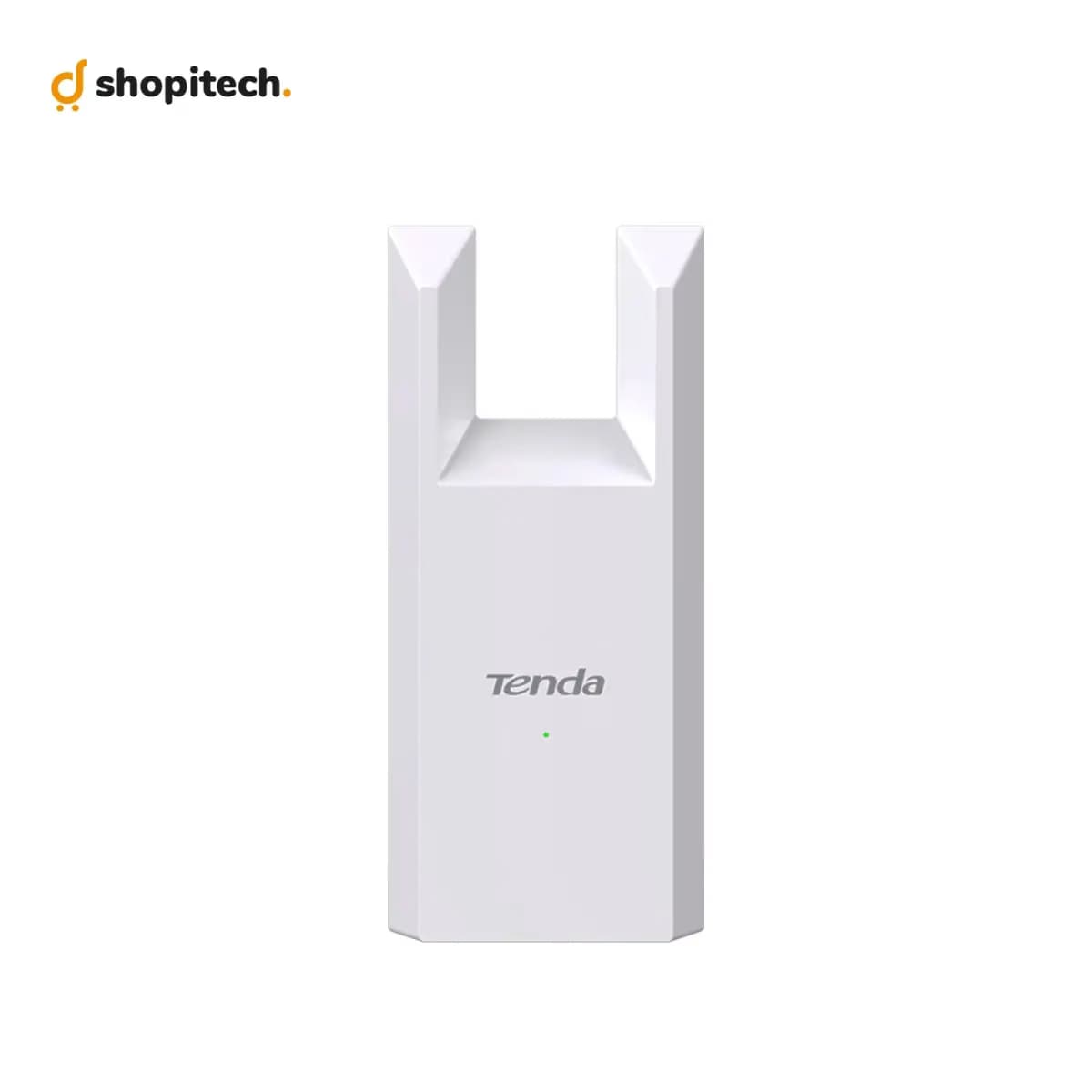 Répéteur WiFi Tenda A9 - bouton WPS et port Ethernet