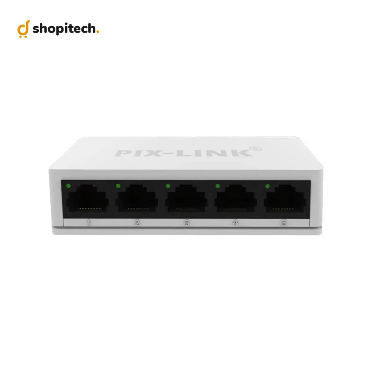Switch réseau Pix-Link LV-SW05 5 ports - vue de face