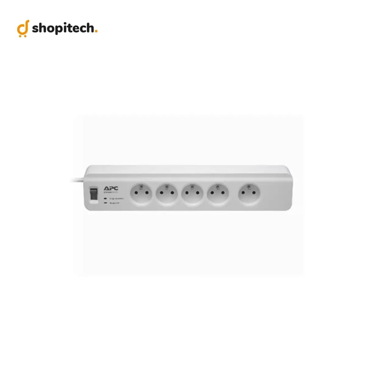 Multiprise parafoudre APC PM5-FR - packaging