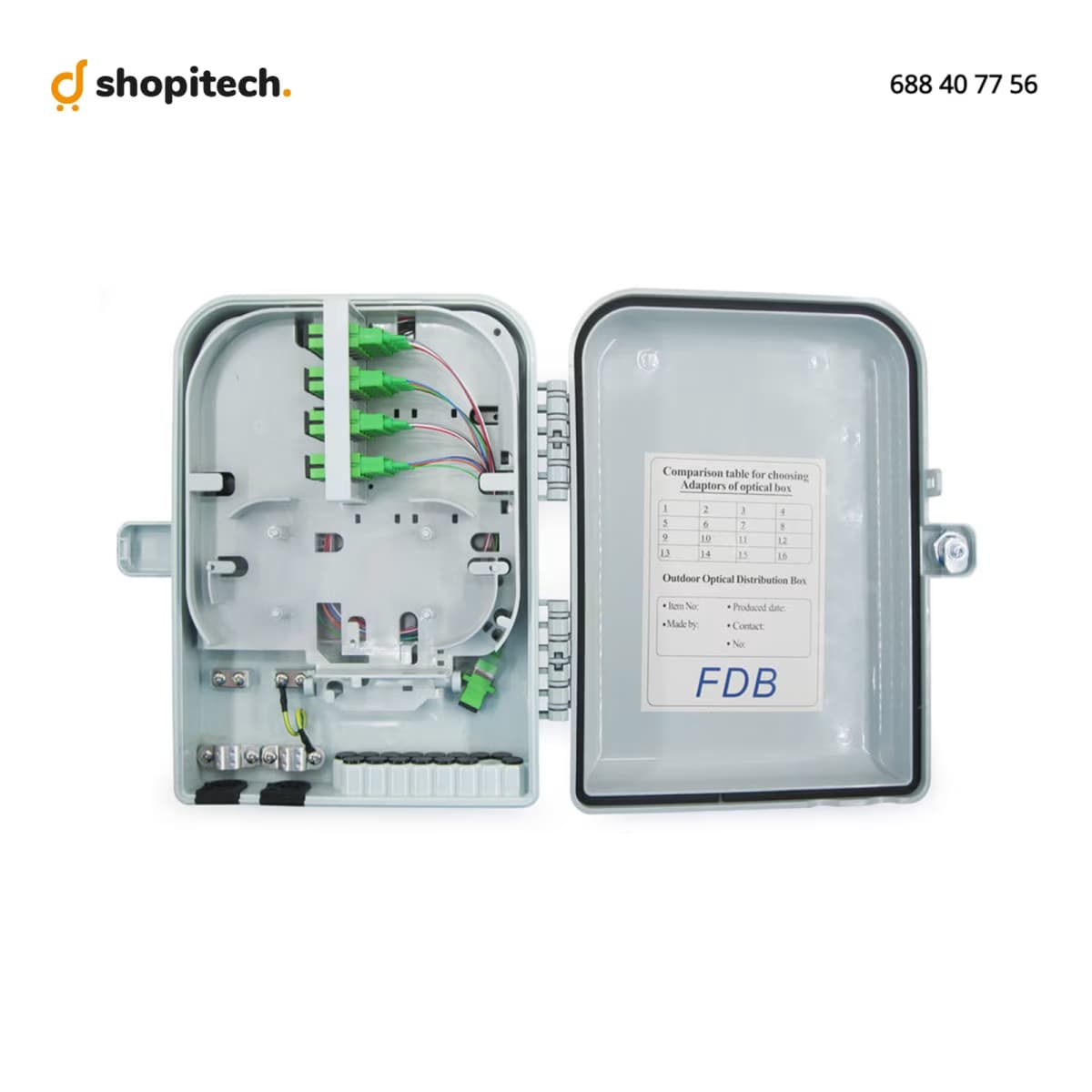 Boîtier FDB (Fiber Distribution Box)