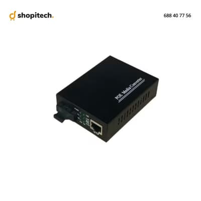 Media Converter Fibre Optique 1000M Monomode 2 Ports