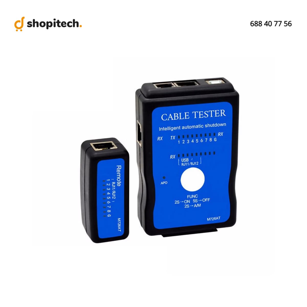 Testeur de Câble Réseau M726
