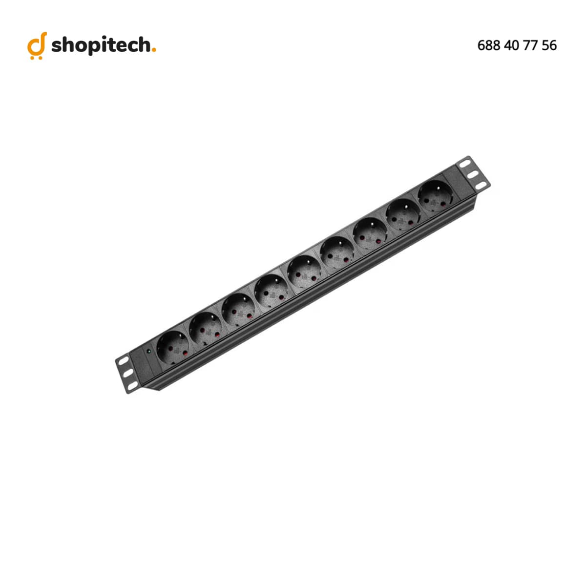 Multiprise PDU 8 Ports avec Parasurtension