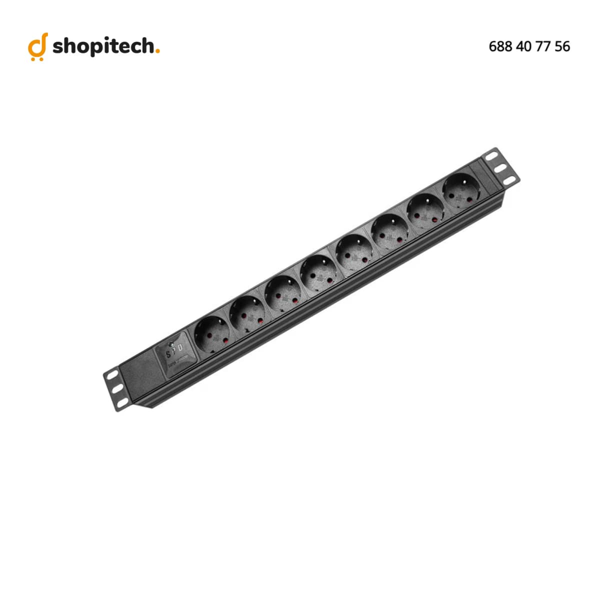 Multiprise PDU 8 Ports avec Parasurtension