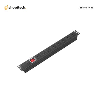 Multiprise PDU 8 Ports avec Parasurtension