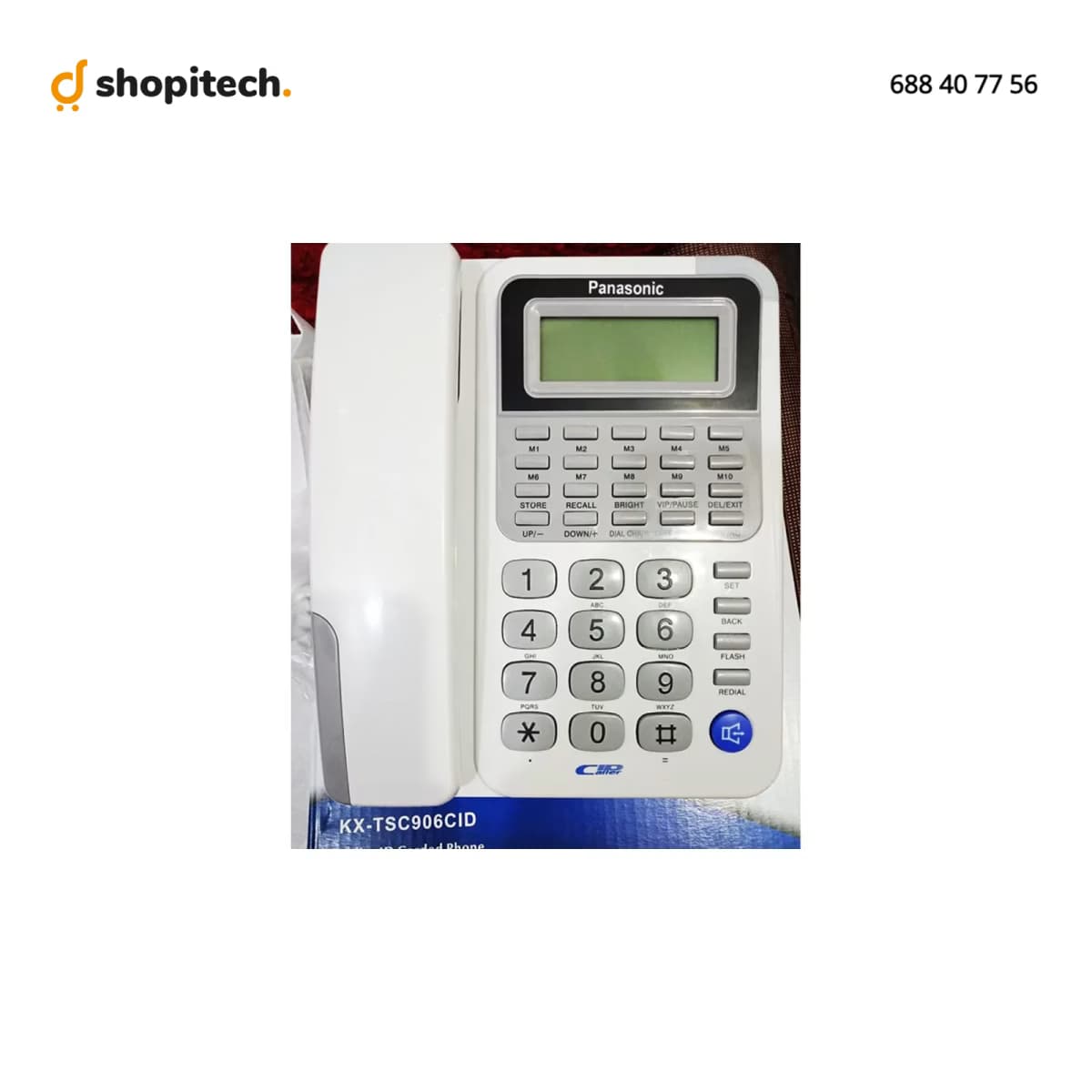 Téléphone Fixe Panasonic KX-T7705X