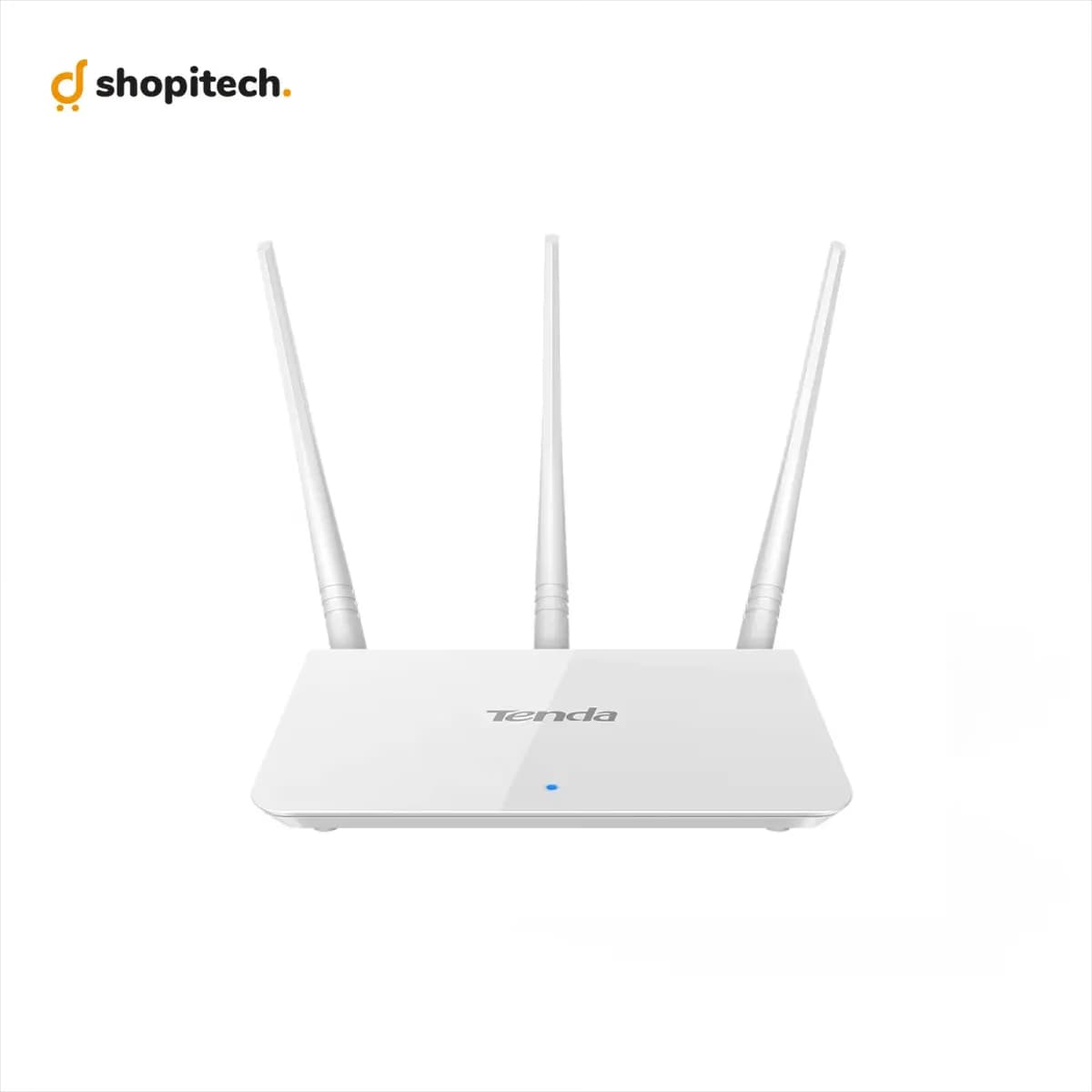 Routeur WiFi Tenda F3 N300 - vue de face