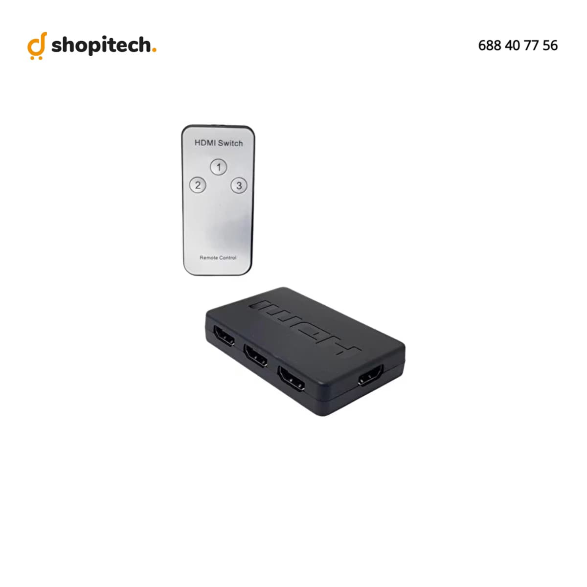 Switch HDMI 3x1 avec Télécommande