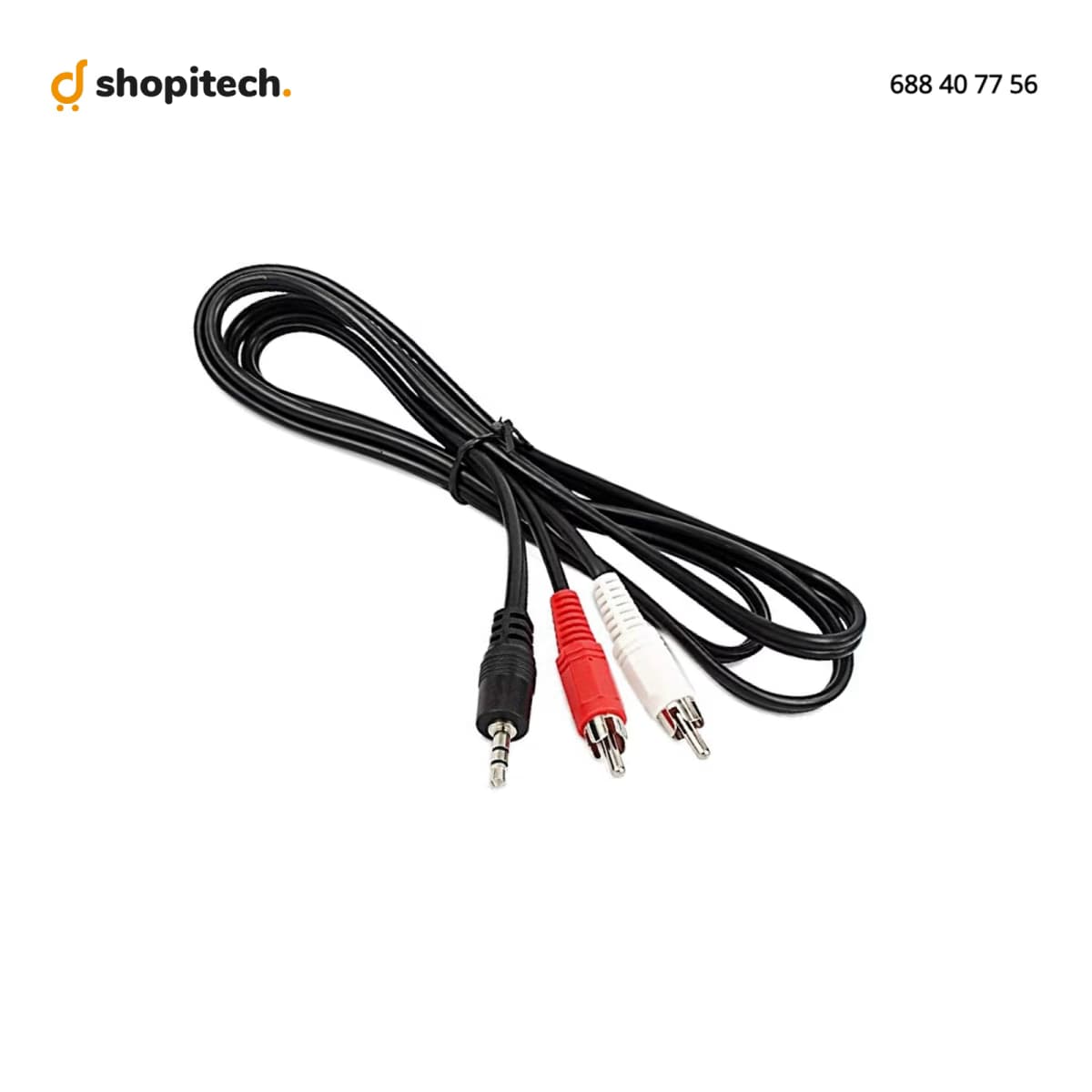Câble Audio Jack 3.5mm vers 2 RCA