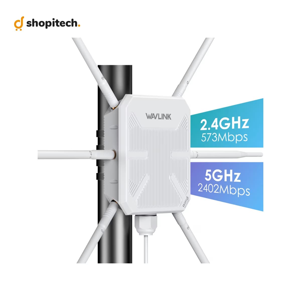 Point d'accès extérieur Wavlink AERIAL HD9I - packaging